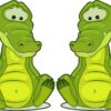 Alligator Vinyl Stickers