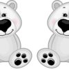 Polar Bear Vinyl Stickers