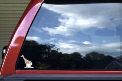 Vintage Giraffe Vinyl Sticker