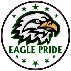 Green Eagle Pride Vinyl Sticker