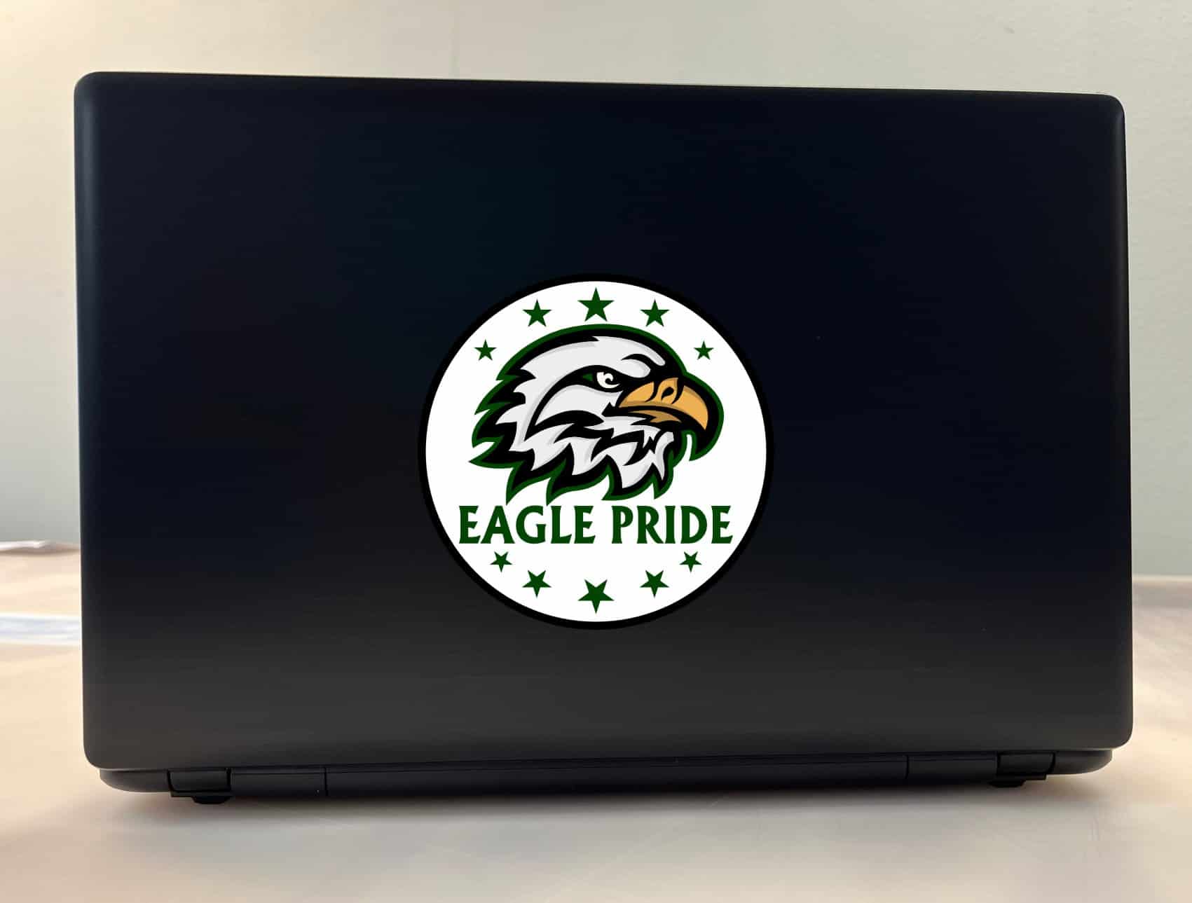 StickerTalk Green Eagle Pride Vinyl Sticker, 5 inches x 5 inches - Image 4
