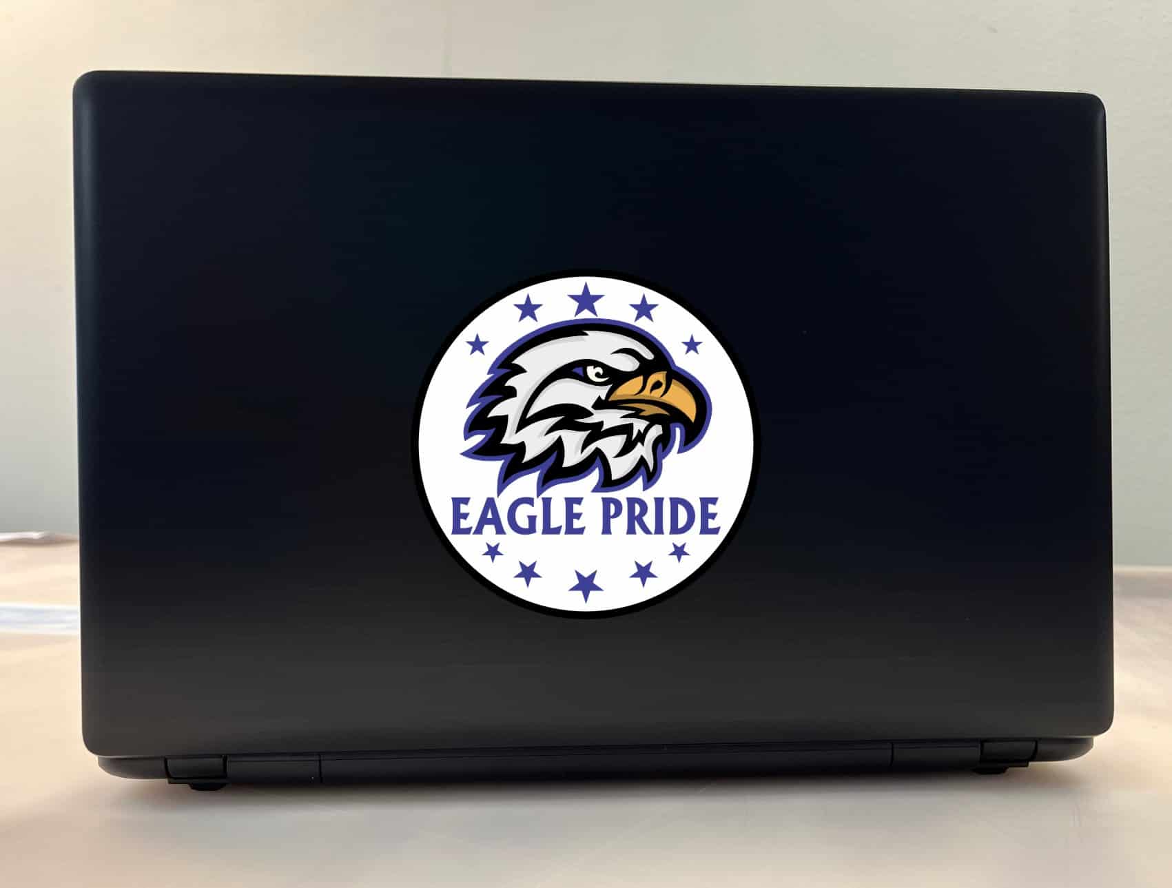 StickerTalk Blue Eagle Pride Vinyl Sticker, 5 inches x 5 inches - Image 4