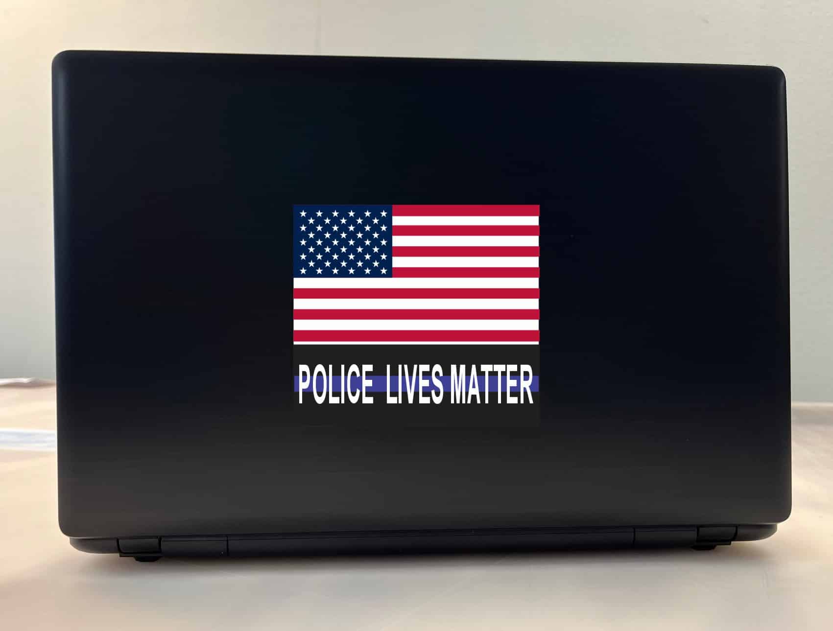 StickerTalk US Flag Police Lives Matter Vinyl Sticker, 5 inches - Image 3