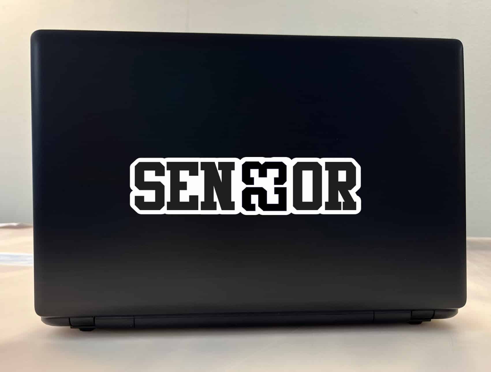 StickerTalk Senior 2023 Vinyl Sticker, 8 inches x 2 inches