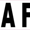 Jet A Fuel Sticker