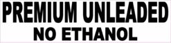 Premium Unleaded Sticker