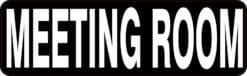 Meeting Room Vinyl Sticker
