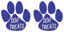 Dog Treats Vinyl Stickers