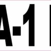 Jet A-1 Fuel Vinyl Sticker