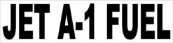 Jet A-1 Fuel Vinyl Sticker