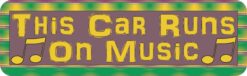 This Car Runs On Music Magnet