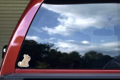 Live Love Woof Dog Vinyl Stickers