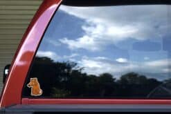 Live Love Woof Dog Vinyl Stickers