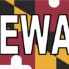 Edgewater Maryland Vinyl Sticker