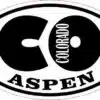Oval CO Aspen Colorado Vinyl Sticker