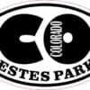 Oval CO Estes Park Colorado Vinyl Sticker