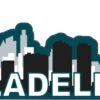 Philadelphia Skyline Sticker