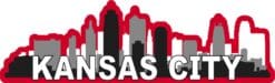 Kansas City Skyline Sticker