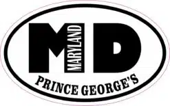 Prince George's County Sticker