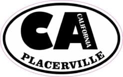 Placerville Sticker