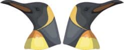 StickerTalk Penguin Vinyl Stickers