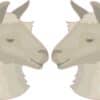 Llama Vinyl Stickers