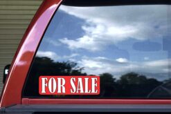 For Sale Sticker