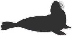 Right Facing Seal Vinyl Sticker