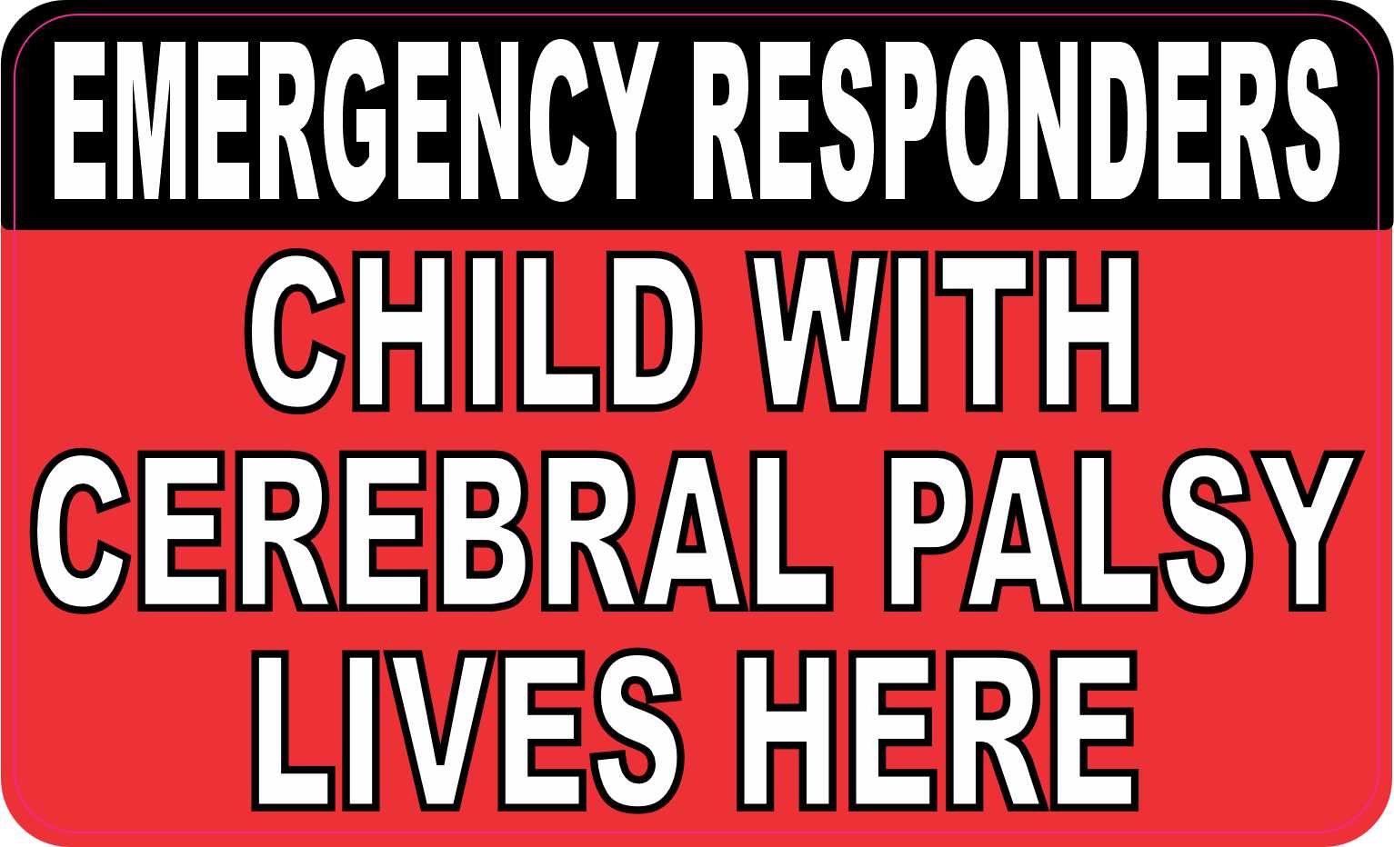 cerebral palsy sticker