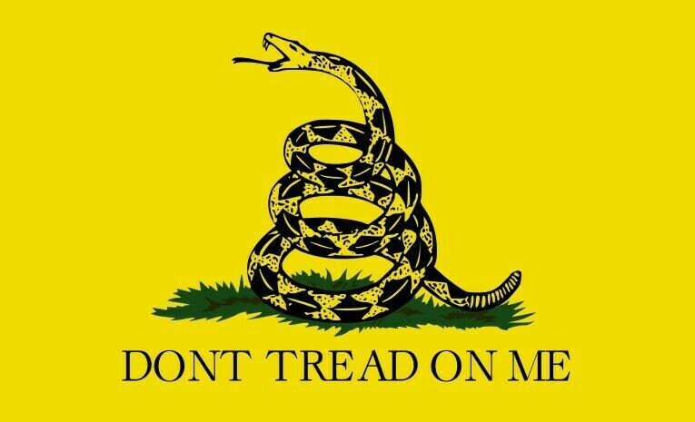 5in x 3in Gadsden Flag Magnet Car Truck Vehicle Magnetic Sign - Image 4