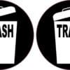 trash sticker