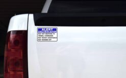 Alert Child with Autism Vinyl Sticker