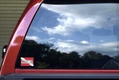 Cozumel Dive Flag Vinyl Sticker