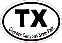 Caprock Canyons State Park Sticker