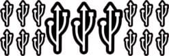 USB Port Stickers