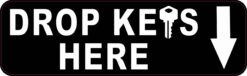 Symbol Drop Keys Here Magnet