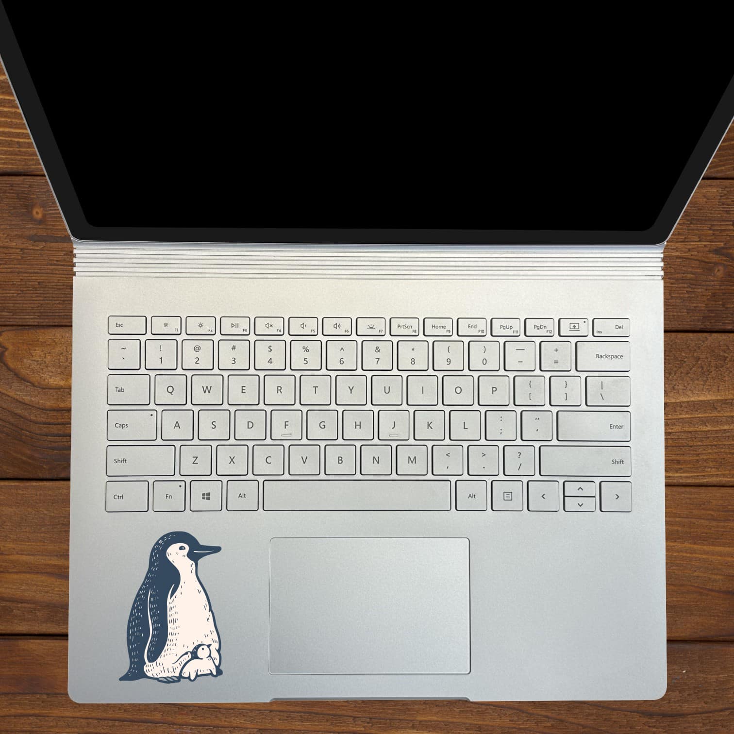 StickerTalk Mirrored Penguin Vinyl Stickers, 2 inches x 3 inches - Image 5