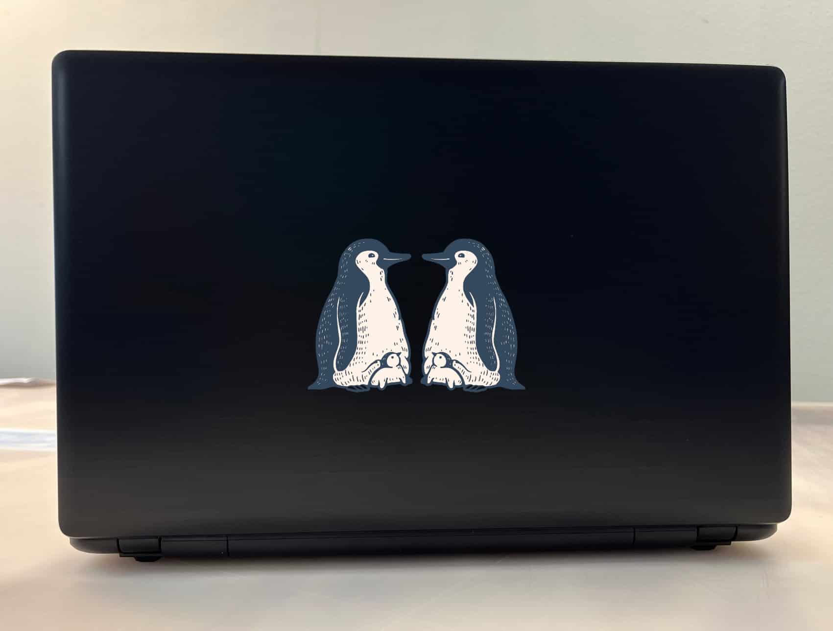 StickerTalk Mirrored Penguin Vinyl Stickers, 2 inches x 3 inches - Image 4