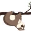 sloth sticker
