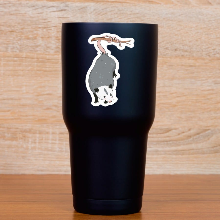 StickerTalk Opossum Vinyl Stickers, 3 inches x 2 inches - Image 7
