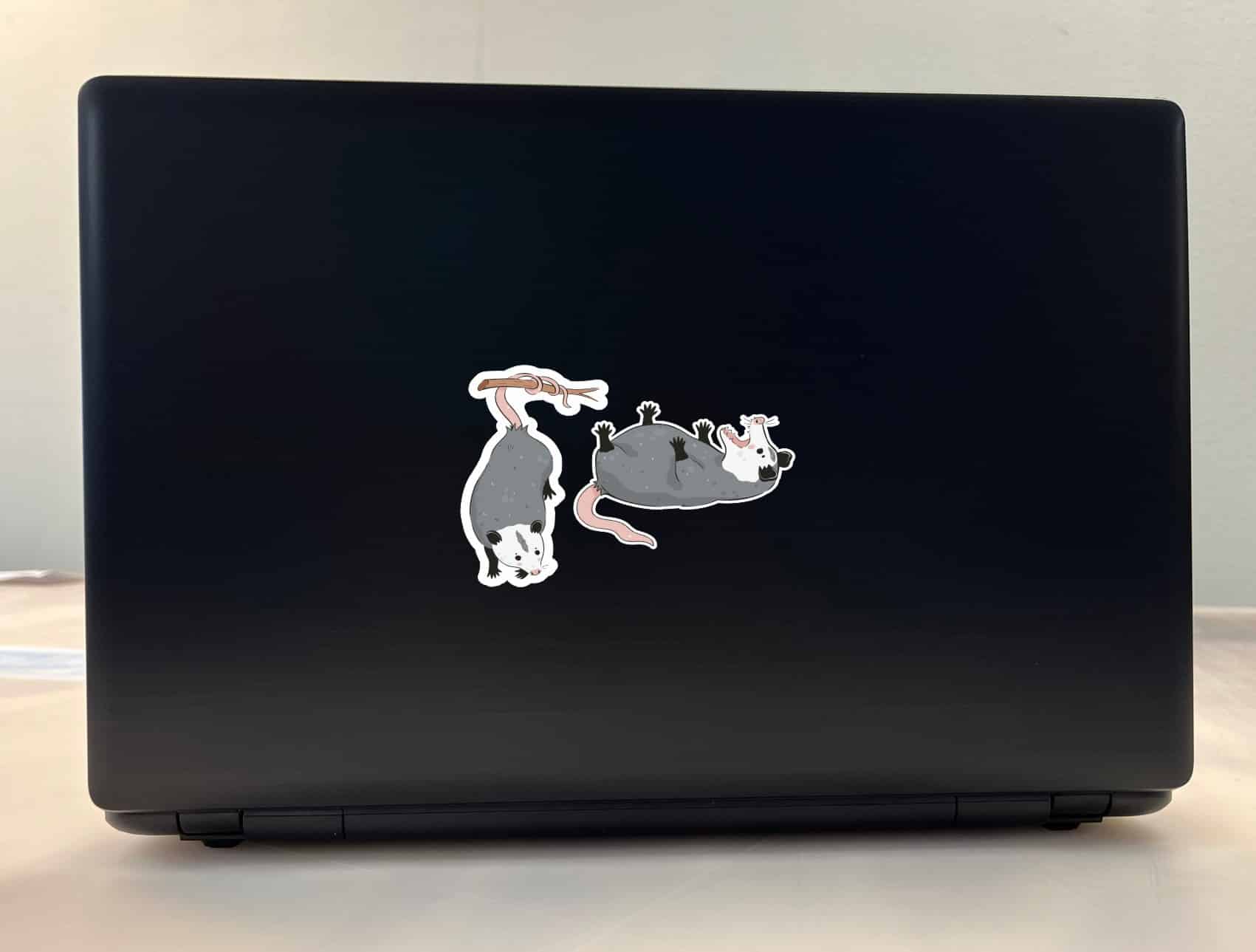 StickerTalk Opossum Vinyl Stickers, 3 inches x 2 inches - Image 4