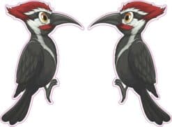 Woodpecker Stickers