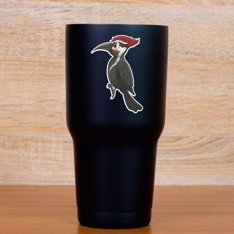 StickerTalk Mirrored Woodpecker Stickers, 2 inches x 3 inches - Image 7