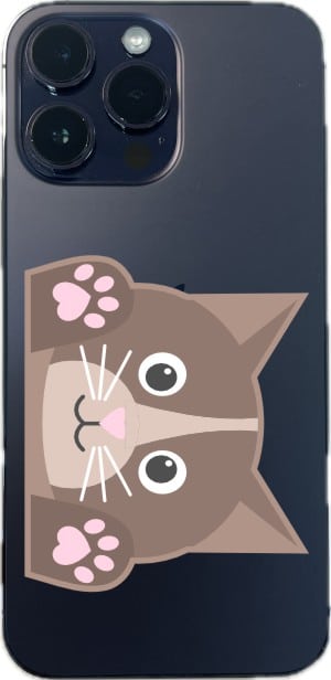 StickerTalk Cat Vinyl Stickers, 3 inches x 2.5 inches - Image 6