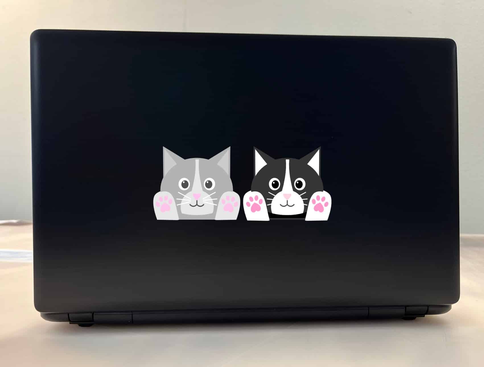 StickerTalk Cat Vinyl Stickers, 3 inches x 2.5 inches - Image 4