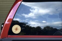 Compass Sticker