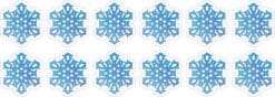 Snowflake Stickers