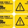 Flatbed Tow Only Sticker
