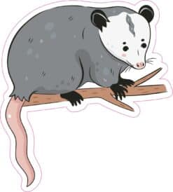 Opossum Sticker