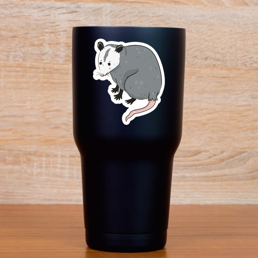 StickerTalk Opossum Vinyl Stickers, 2.5 inches x 3 inches - Image 7